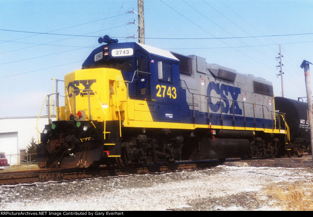CSX GP382 2743